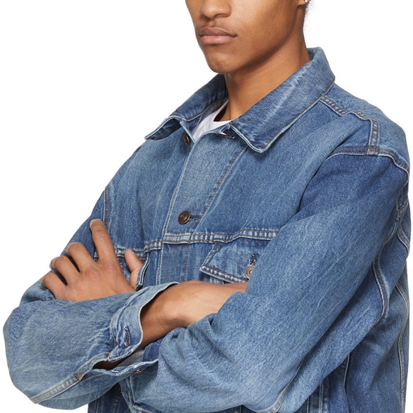 balenciaga jeans jacket